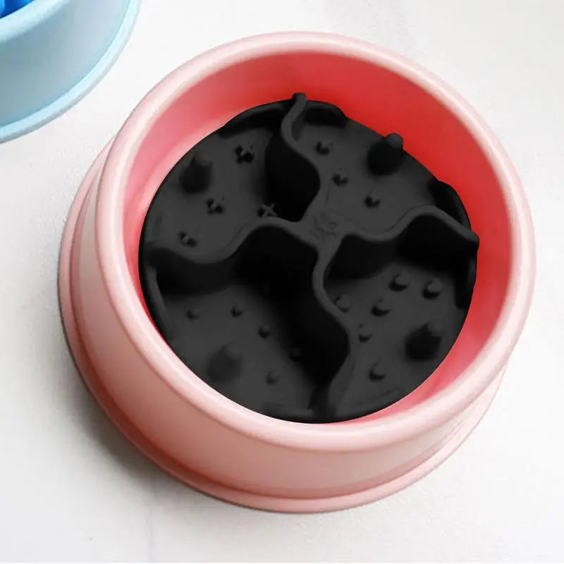 Dogs Slow Feeding Mat Slow Food Pad with Suction Cup Dog Crate Lick Pads Slow Feeder Lick Pad Crate Training Toy for Medium Dog