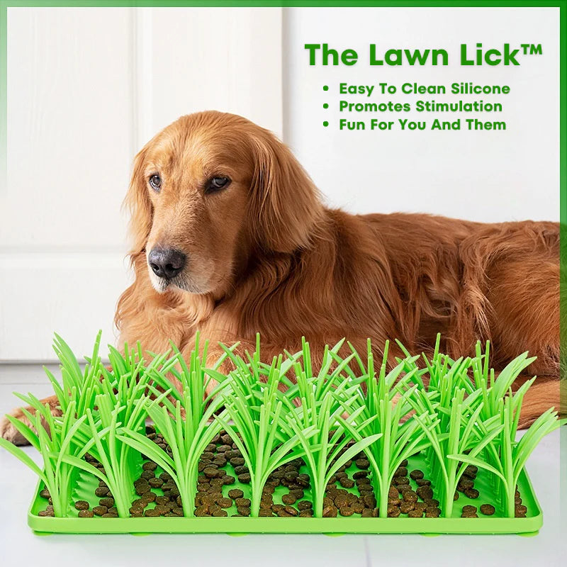The Lawn Lick™ Enrichment Mat
