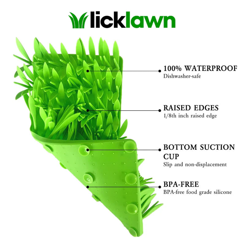 The Lawn Lick™ Enrichment Mat