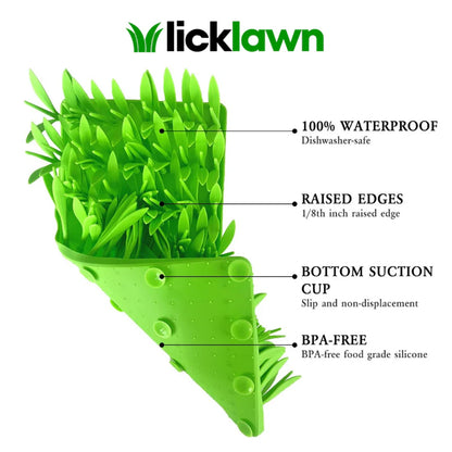The Lawn Lick™ Enrichment Mat